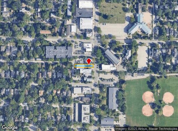  813 Ridge Rd, Wilmette, IL Parcel Map