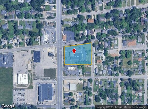  2419 Nichol Ave, Anderson, IN Parcel Map