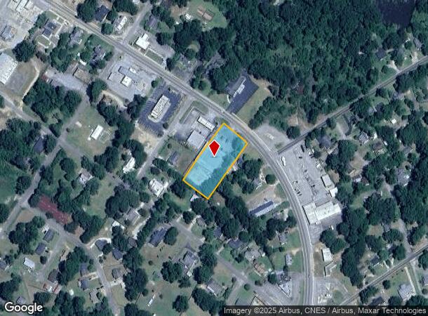  383 Lee St, Johnston, SC Parcel Map