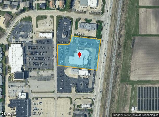 1404 N Dunlap Ave, Savoy, IL Parcel Map