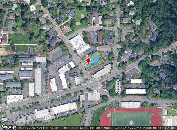  1505 Sw Sunset Blvd, Portland, OR Parcel Map