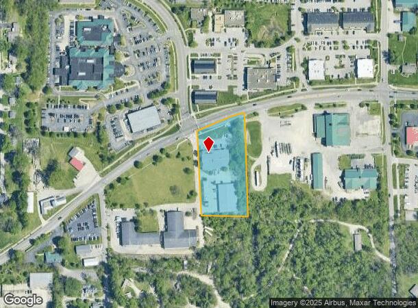  1355 W Bloomfield Rd, Bloomington, IN Parcel Map