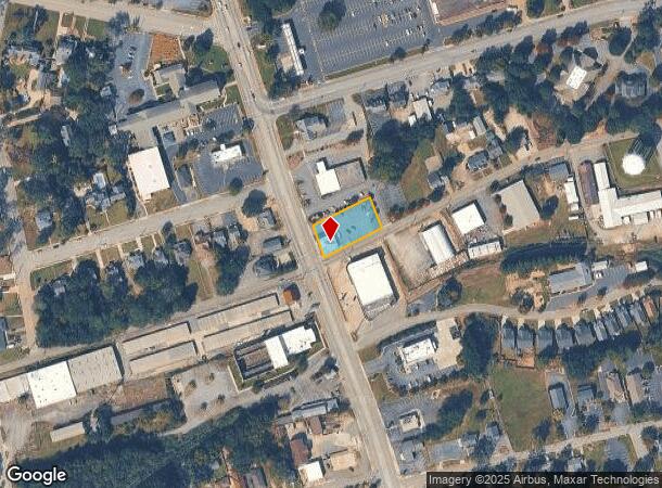  1702 N Main St, Anderson, SC Parcel Map