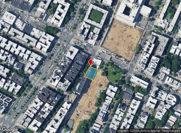  1368 Sheridan Ave, Bronx, NY Parcel Map