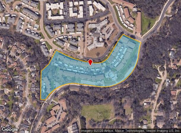  811 N Plymouth Rd, Dallas, TX Parcel Map