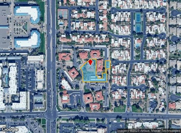  6617 N Scottsdale Rd, Scottsdale, AZ Parcel Map