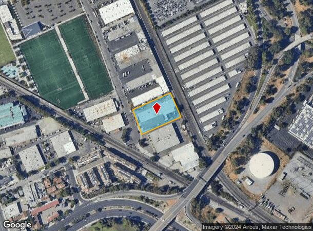  1719 Grant St, Santa Clara, CA Parcel Map