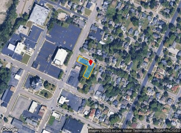  108 E Butler St, Adrian, MI Parcel Map