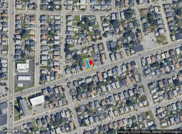  832 Central Ave, Pawtucket, RI Parcel Map