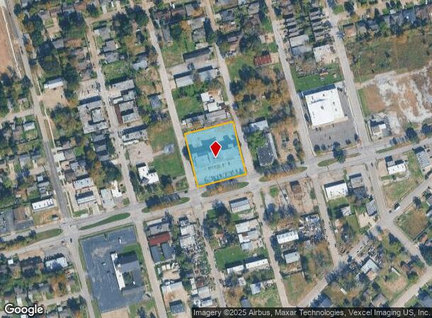  6711 Bellfort St, Houston, TX Parcel Map