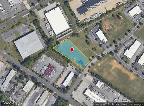 2101 Wallace Blvd, Cinnaminson, NJ Parcel Map