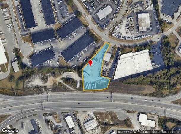  968 Nandino Blvd, Lexington, KY Parcel Map