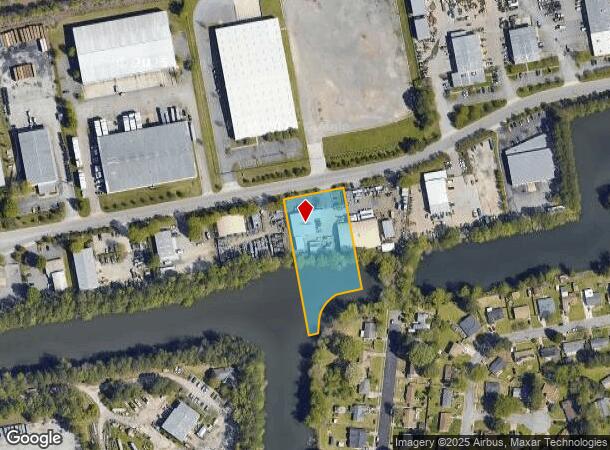  3505 Business Center Dr, Chesapeake, VA Parcel Map