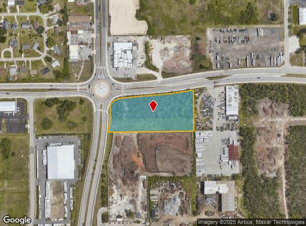 Corner, Fort Myers, FL Parcel Map