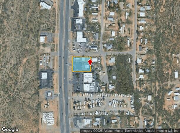 16154 N Oracle Rd, Tucson, AZ Parcel Map