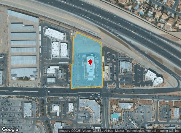  9880 W Flamingo Rd, Las Vegas, NV Parcel Map