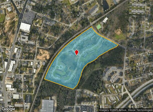  100 Lorick Cir, Columbia, SC Parcel Map