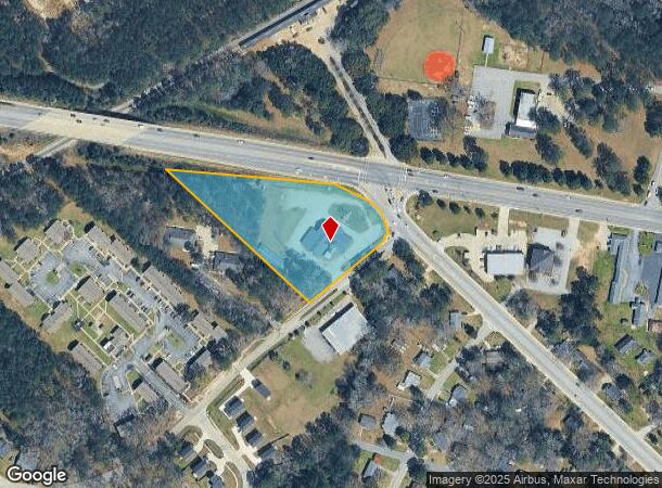 1333 Chestnut Ferry Rd, Camden, SC Parcel Map