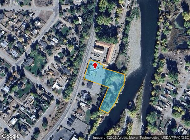 501 Riverfront Dr, Salmon, ID Parcel Map