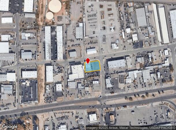  3615 Rutherglen St, El Paso, TX Parcel Map