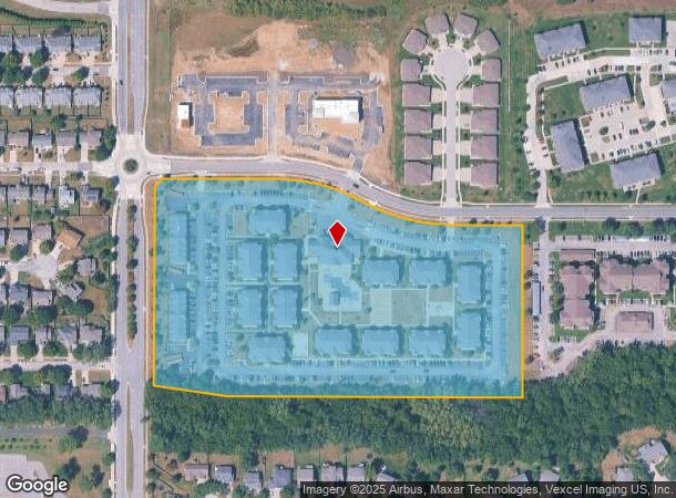  4301 W 24Th Pl, Lawrence, KS Parcel Map