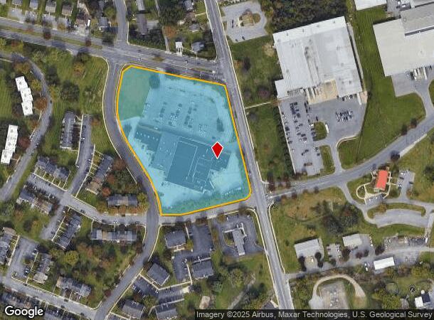  761 E Wilson Blvd, Hagerstown, MD Parcel Map