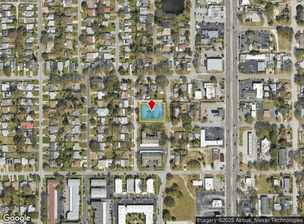  3467 33Rd Ave N, Saint Petersburg, FL Parcel Map