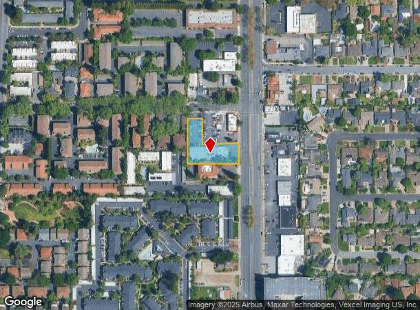 2223 S Bascom Ave, Campbell, CA Parcel Map