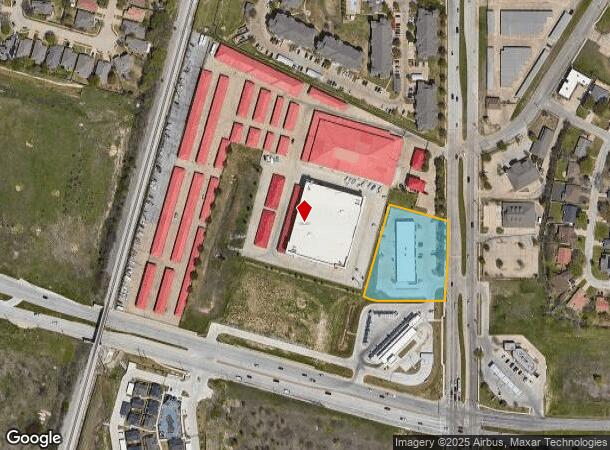  7050 Granbury Rd, Fort Worth, TX Parcel Map