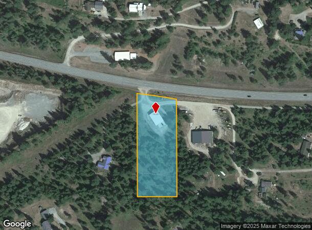  24 Basin Ln, Moyie Springs, ID Parcel Map