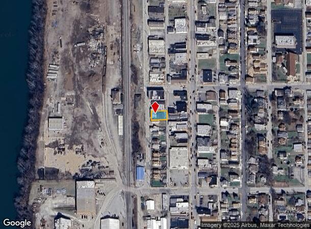 607 Allegheny Ave, Glassport, PA Parcel Map