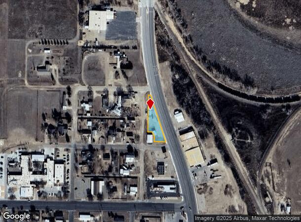  615 N Broadway St, Dimmitt, TX Parcel Map