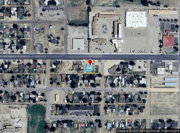 1214 Tahoka Rd, Brownfield, TX Parcel Map