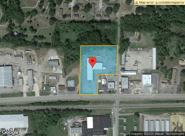  1215 E Broadway St, Morrilton, AR Parcel Map