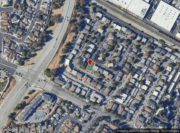  2265 Ellena Dr, Santa Clara, CA Parcel Map