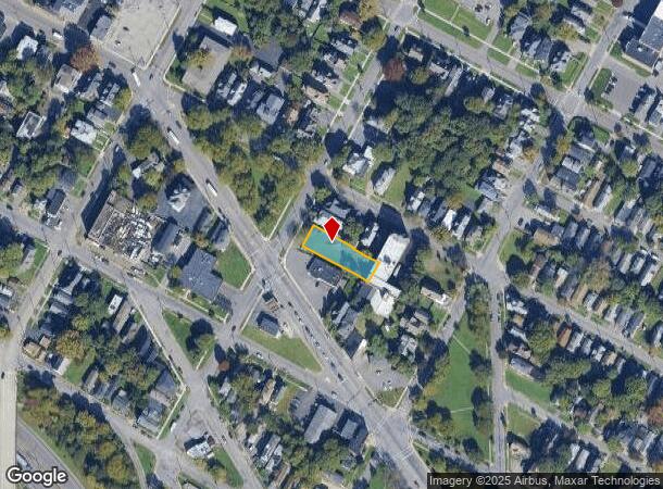  406 Danforth St, Syracuse, NY Parcel Map