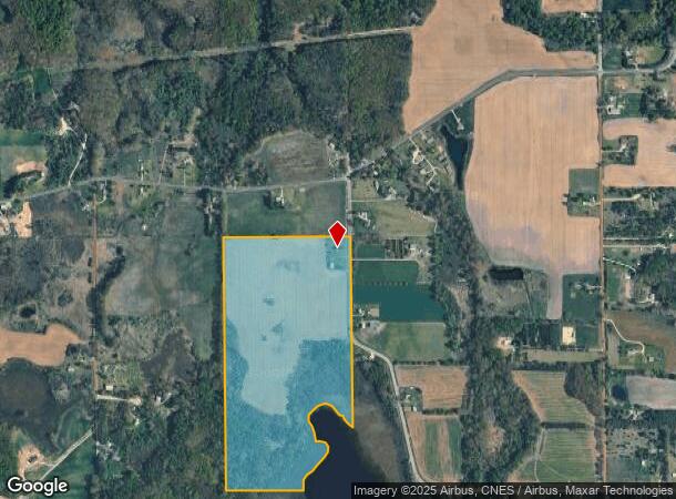  3198 6Th St, Wayland, MI Parcel Map