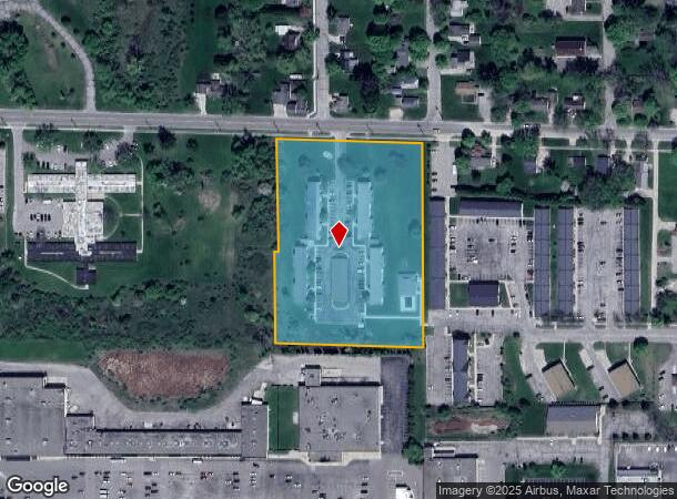  521 Fuller Ave, Big Rapids, MI Parcel Map