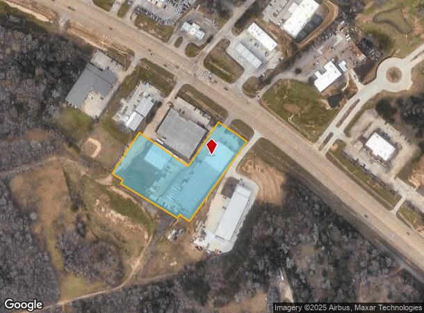  5457 W Davis St, Conroe, TX Parcel Map