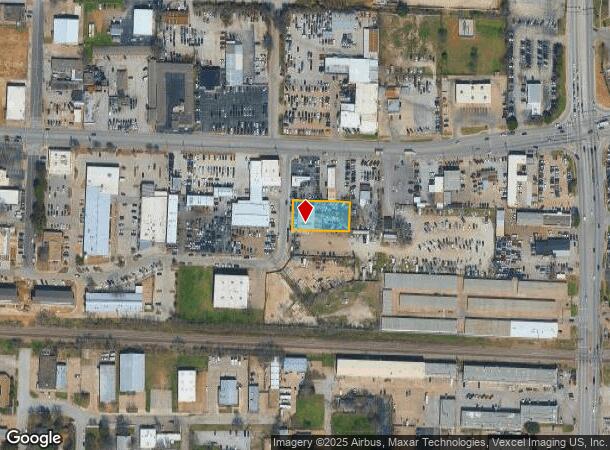 636 E Front St, Arlington, TX Parcel Map