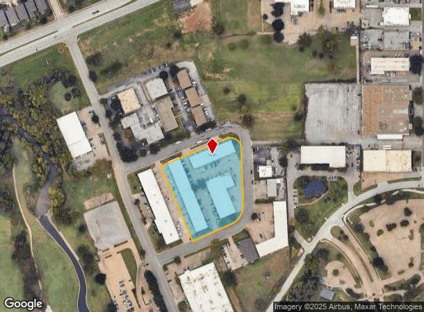 1118 S Airport Cir, Euless, TX Parcel Map