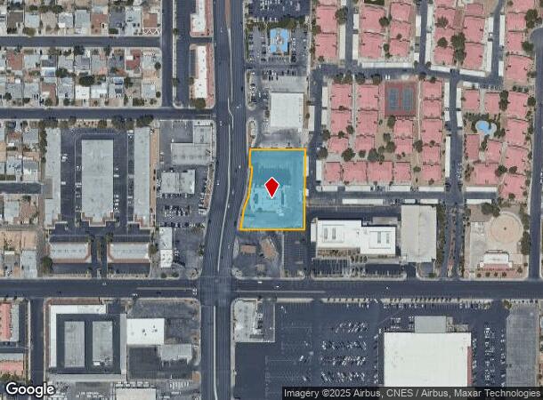  1617 S Decatur Blvd, Las Vegas, NV Parcel Map