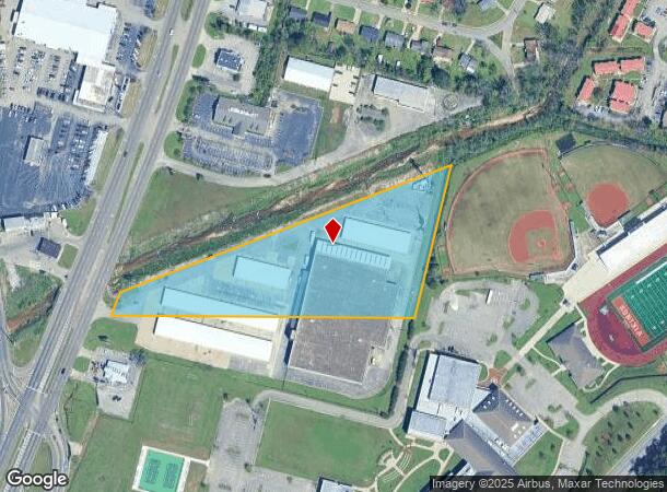 1121 Center Point Pky, Birmingham, AL Parcel Map