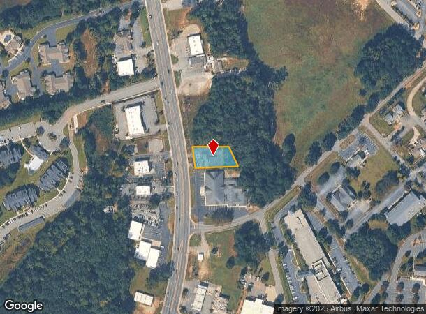  1808 E Greenville St, Anderson, SC Parcel Map