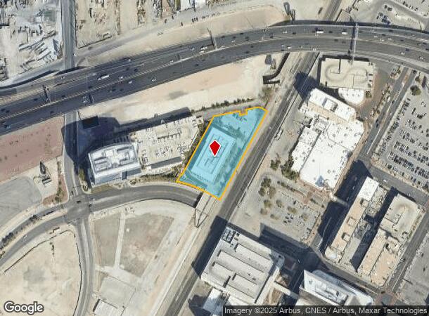  100 N City Pkwy, Las Vegas, NV Parcel Map