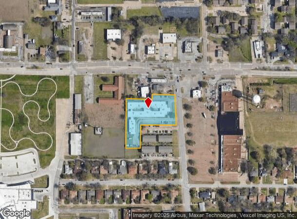  1241 Westridge Ave, Lancaster, TX Parcel Map