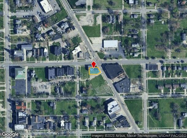  351 W Bancroft St, Toledo, OH Parcel Map
