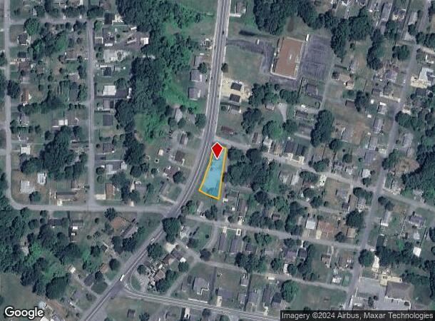  55 N Caesar Rodney Ave, Camden Wyoming, DE Parcel Map