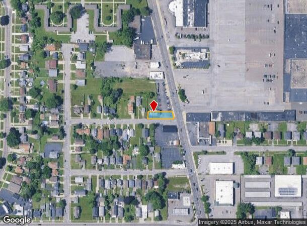  1271 Abbott Rd, Buffalo, NY Parcel Map