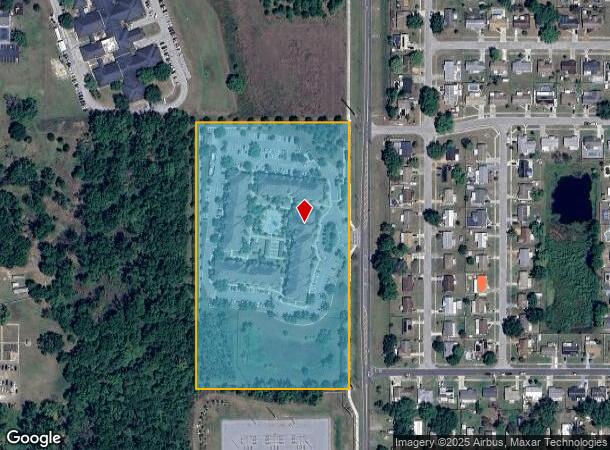 38422 Valley Oaks Cir, Zephyrhills, FL Parcel Map